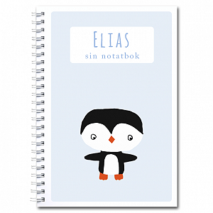 Personlig notatbok: pingvin - gutt